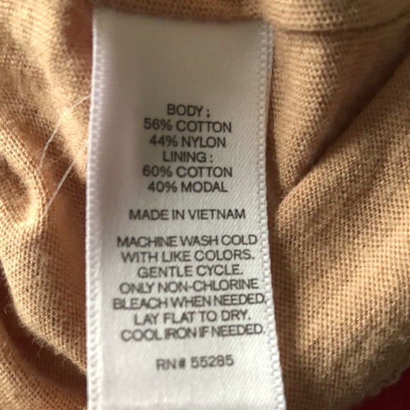 Red lace cami nude lining racer back Sz XS - Picture 5 of 7